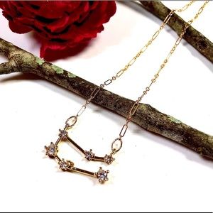 Gemini Necklace, Constellation, Zodiac, Astrology